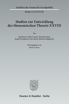 Die Ökonomik im Spannungsfeld zwischen Natur- und Geisteswissenschaften Die Ökonomik im Spannungsfeld zwischen Natur- und Geisteswissenschaften