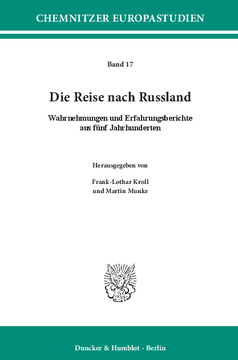 Die Reise nach Russland Die Reise nach Russland