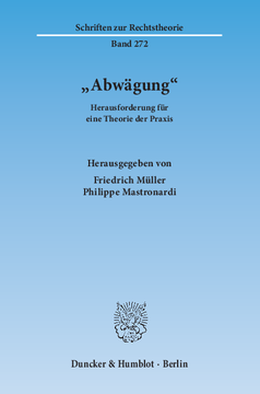 »Abwägung« »Abwägung«