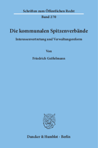 Die kommunalen Spitzenverbände