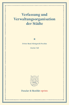 Die Stadt Posen unter preußischer Herrschaft