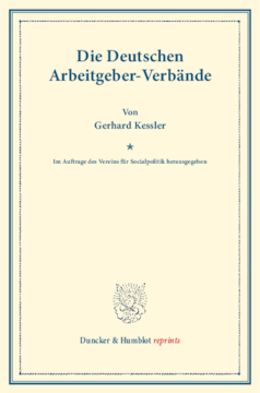 Die Deutschen Arbeitgeber-Verbände Die Deutschen Arbeitgeber-Verbände