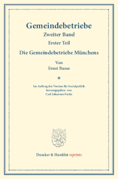 Die Gemeindebetriebe Münchens