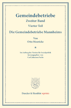 Die Gemeindebetriebe Mannheims