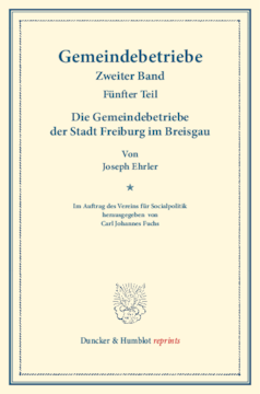 Die Gemeindebetriebe der Stadt Freiburg im Breisgau