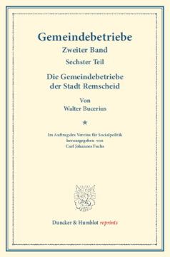 Die Gemeindebetriebe der Stadt Remscheid