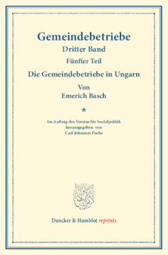 Die Gemeindebetriebe in Ungarn