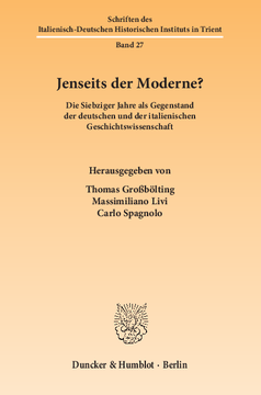 Jenseits der Moderne? Jenseits der Moderne?