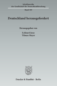 Deutschland herausgefordert Deutschland herausgefordert