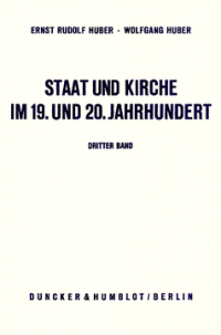 Staat und Kirche im 19. und 20. Jahrhundert