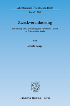 Zweckveranlassung Zweckveranlassung