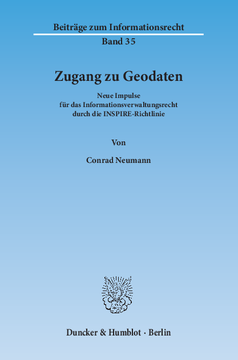 Zugang zu Geodaten Zugang zu Geodaten