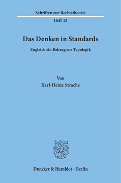 Das Denken in Standards Das Denken in Standards