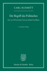 Der Begriff des Politischen