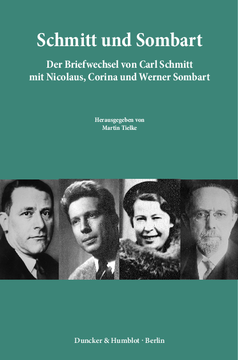 Schmitt und Sombart Schmitt und Sombart