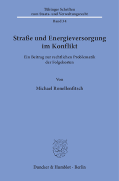 Straße und Energieversorgung im Konflikt Straße und Energieversorgung im Konflikt