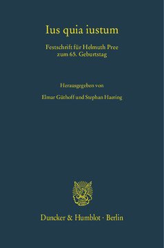 Ius quia iustum Ius quia iustum