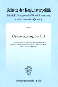 Osterweiterung der EU Osterweiterung der EU
