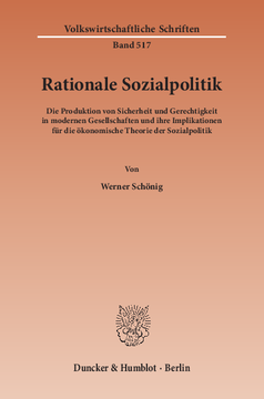 Rationale Sozialpolitik Rationale Sozialpolitik