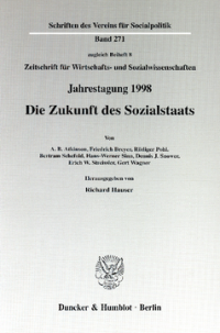 Die Zukunft des Sozialstaats