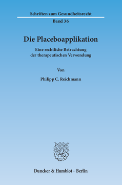 Die Placeboapplikation Die Placeboapplikation
