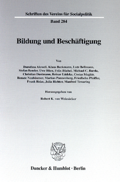 Bildung und Beschäftigung Bildung und Beschäftigung