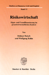 Risikowirtschaft
