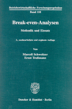Break-even-Analysen Break-even-Analysen