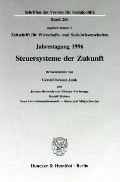 Steuersysteme der Zukunft Steuersysteme der Zukunft