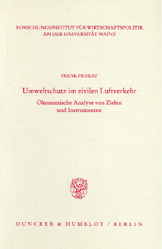 Umweltschutz im zivilen Luftverkehr Umweltschutz im zivilen Luftverkehr