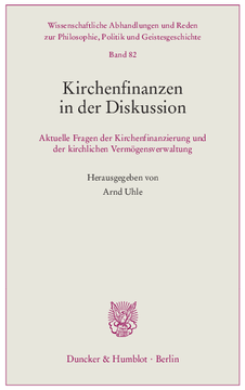 Kirchenfinanzen in der Diskussion Kirchenfinanzen in der Diskussion