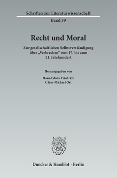 Recht und Moral Recht und Moral