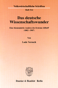 Das deutsche Wissenschaftswunder Das deutsche Wissenschaftswunder