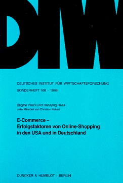 E-Commerce - Erfolgsfaktoren von Online-Shopping in den USA und in Deutschland E-Commerce - Erfolgsfaktoren von Online-Shopping in den USA und in Deutschland
