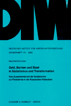Geld, Banken und Staat in Sozialismus und Transformation Geld, Banken und Staat in Sozialismus und Transformation