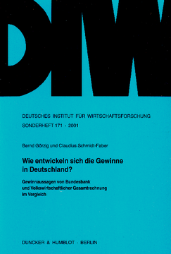 Wie entwickeln sich die Gewinne in Deutschland? Wie entwickeln sich die Gewinne in Deutschland?