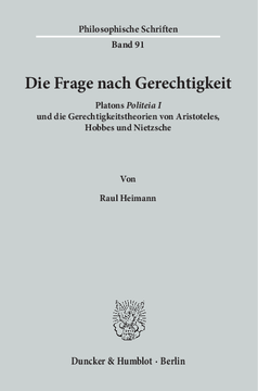 Die Frage nach Gerechtigkeit Die Frage nach Gerechtigkeit