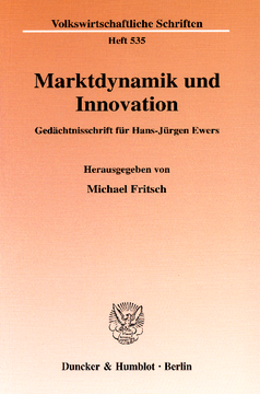 Marktdynamik und Innovation Marktdynamik und Innovation
