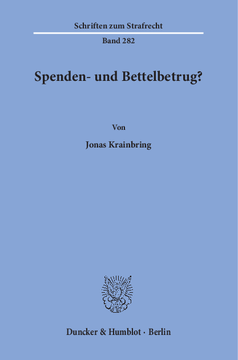Spenden- und Bettelbetrug? Spenden- und Bettelbetrug?