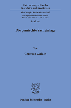 Die gemischte Sacheinlage Die gemischte Sacheinlage