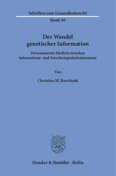 Der Wandel genetischer Information Der Wandel genetischer Information