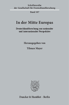 In der Mitte Europas In der Mitte Europas