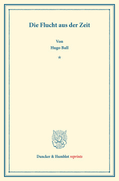 Die Flucht aus der Zeit Die Flucht aus der Zeit