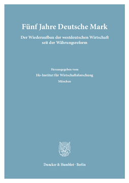Fünf Jahre Deutsche Mark Fünf Jahre Deutsche Mark