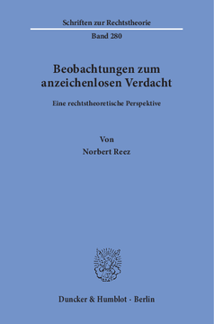 Beobachtungen zum anzeichenlosen Verdacht Beobachtungen zum anzeichenlosen Verdacht