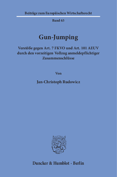 Gun-Jumping Gun-Jumping