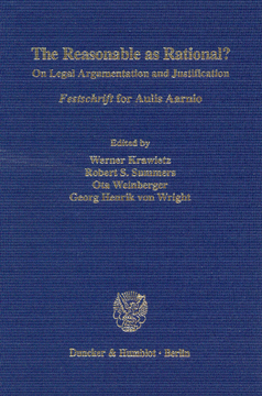 The Reasonable as Rational? The Reasonable as Rational?
