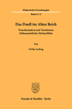 Das Duell im Alten Reich Das Duell im Alten Reich