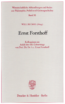 Ernst Forsthoff Ernst Forsthoff
