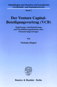Der Venture Capital-Beteiligungsvertrag (VCB)